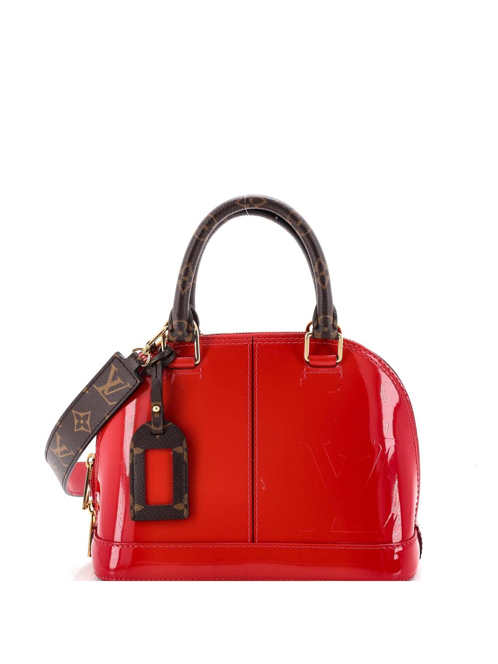 Louis Vuitton Alma Handbag Vernis With #303429L17B